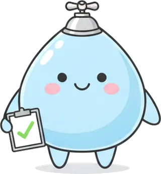 PFASウォッチのキャラクター「みずたま」
